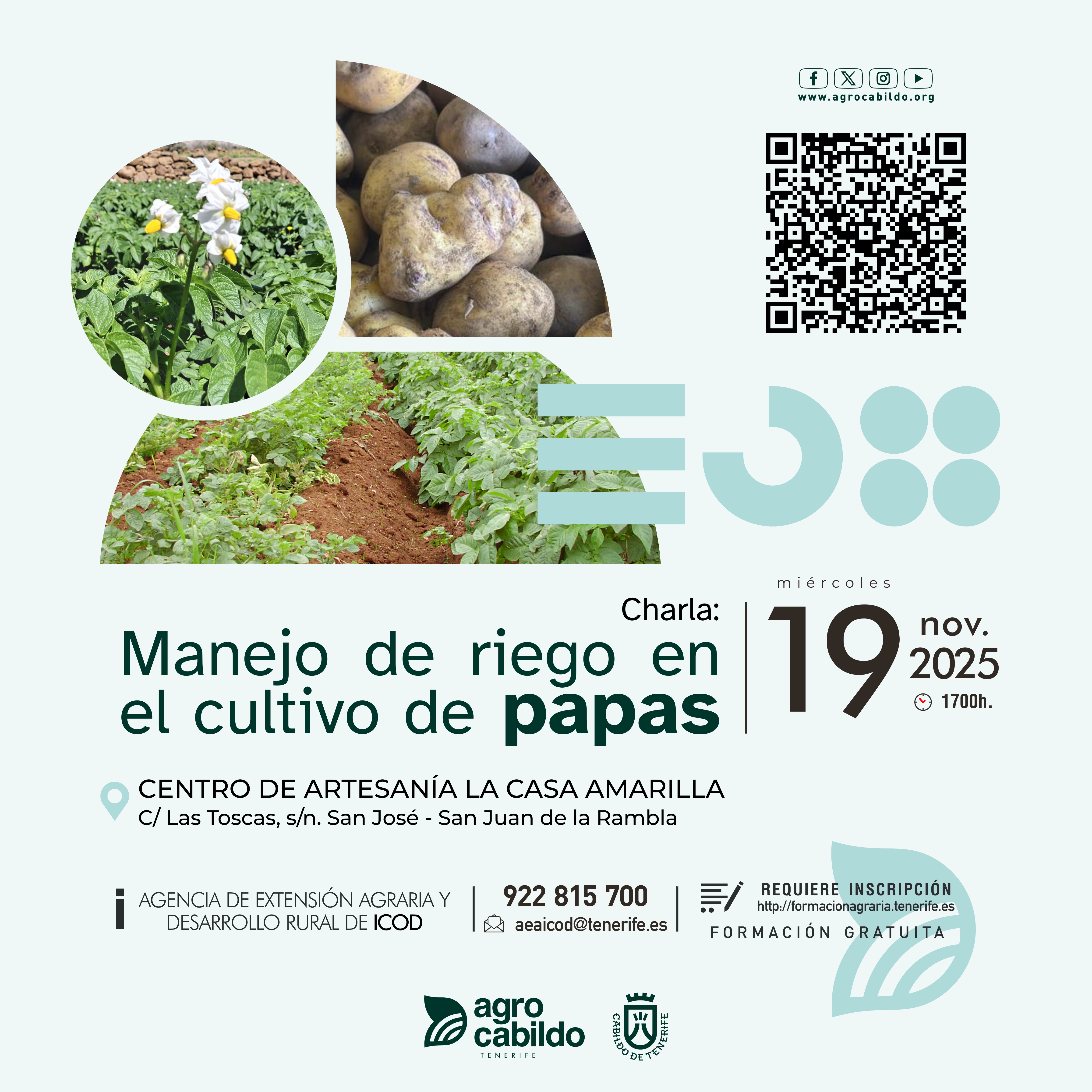 Manejo de riego en el cultivo de papas