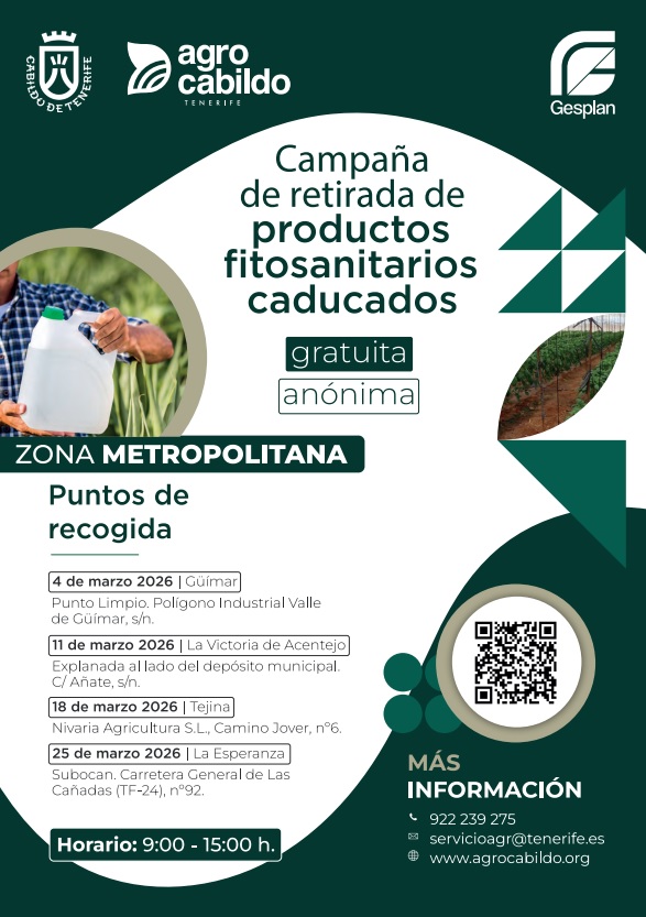 Campaña de retirada de productos fitosanitarios caducados
