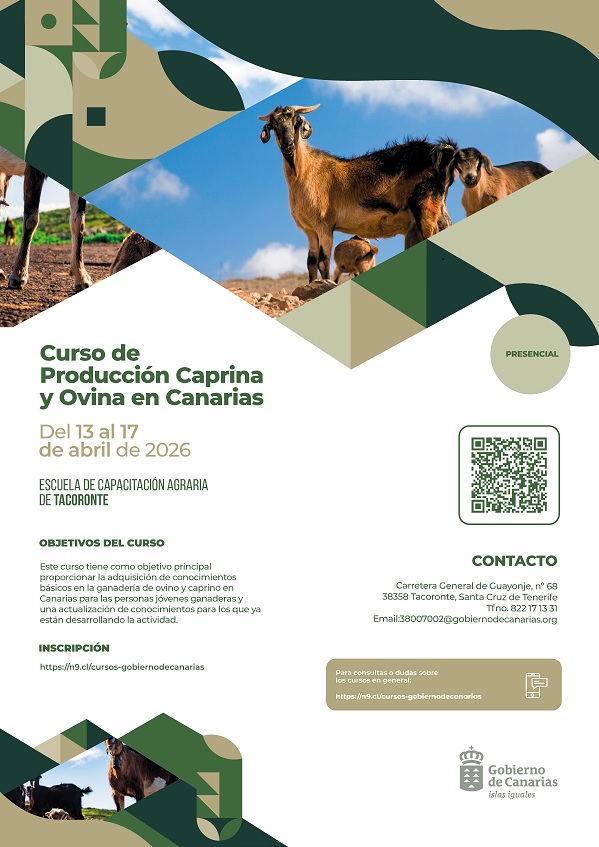 Curso Producción caprina y ovina en Canarias