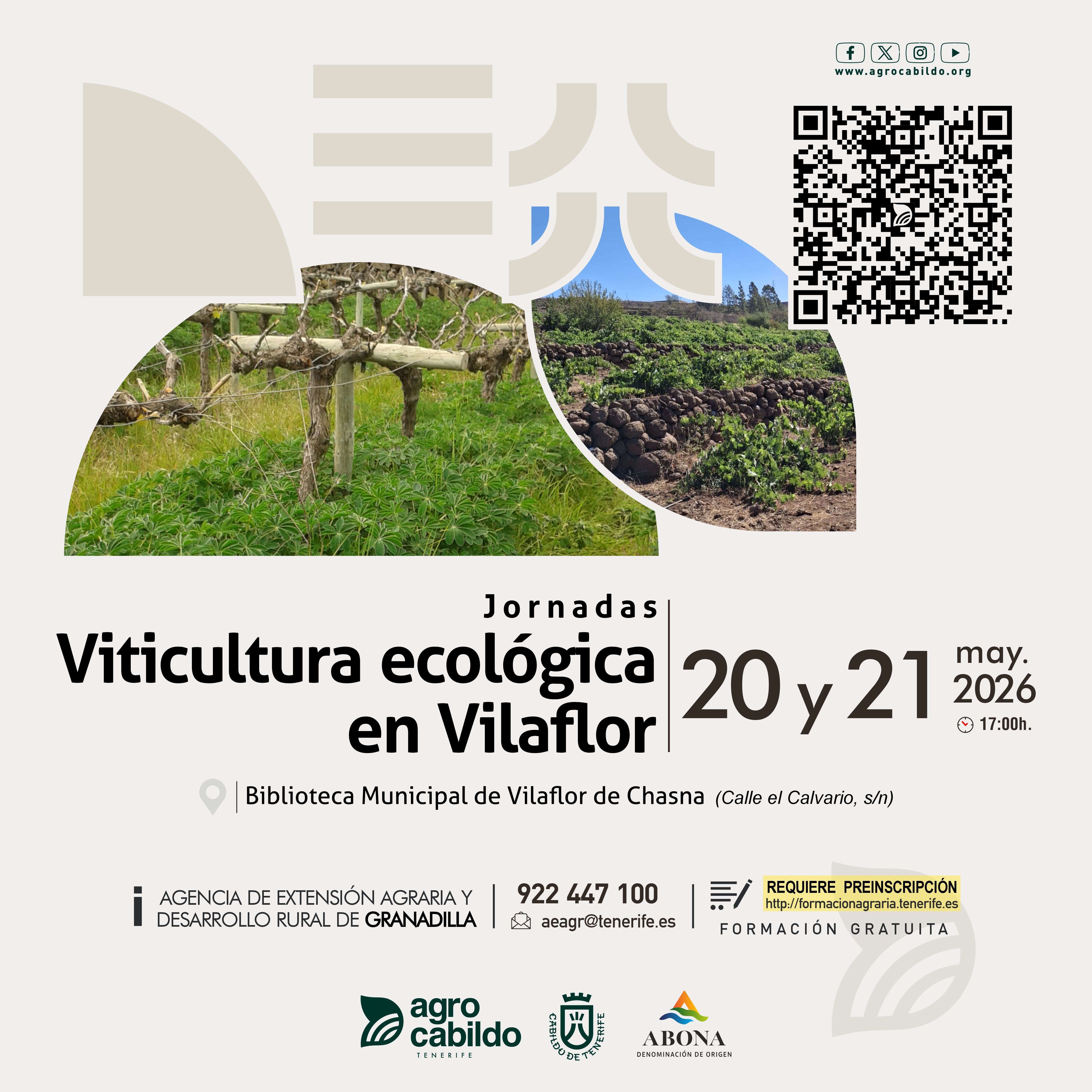Jornadas Viticultura ecológica en Vilaflor