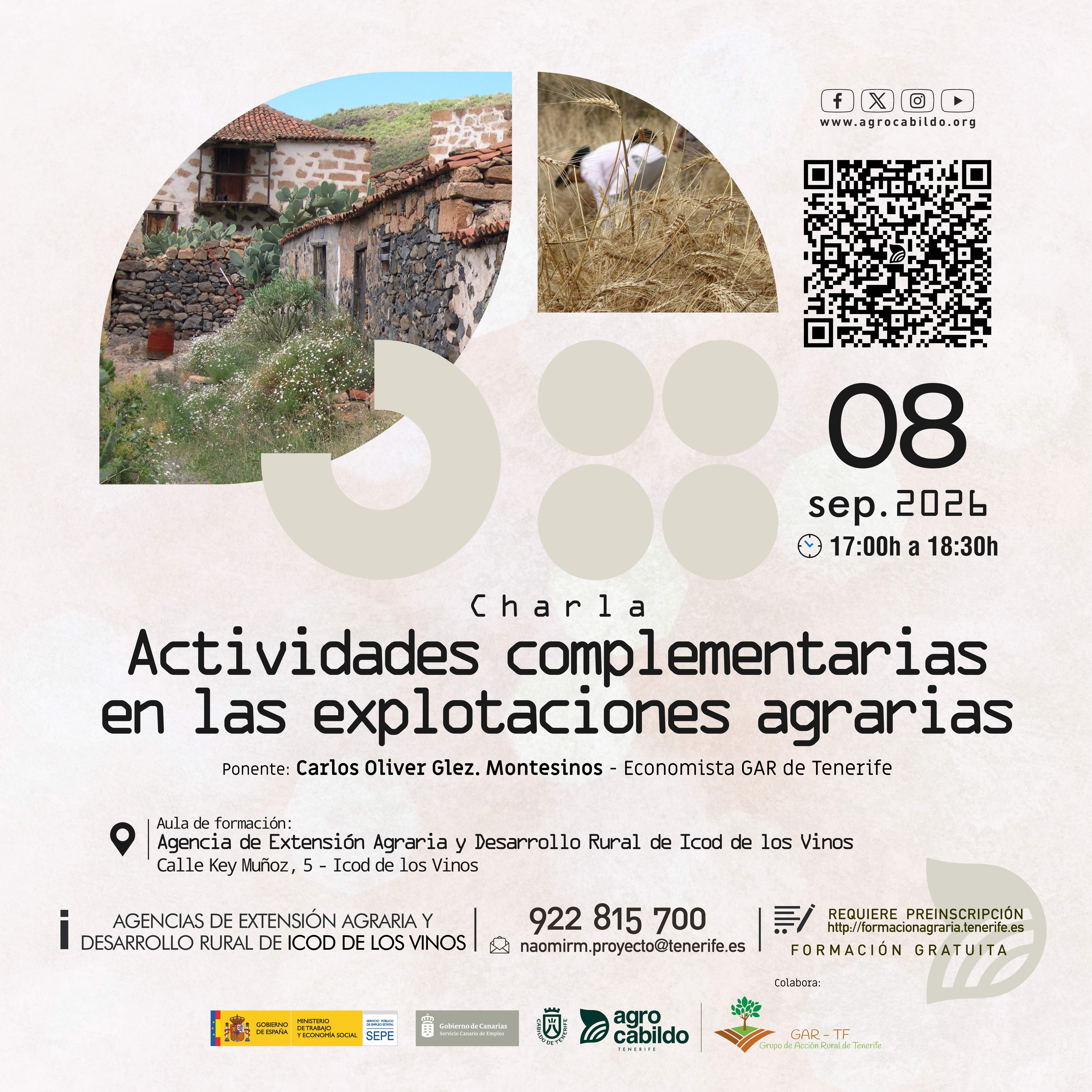 Actividades complementarias en las explotaciones agrarias
