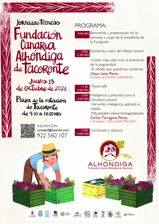 Jornadas técnicas Fundación Canaria Alhóndiga de Tacoronte